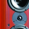 Krix Phoenix 2-way 3-driver floor standing speakers.